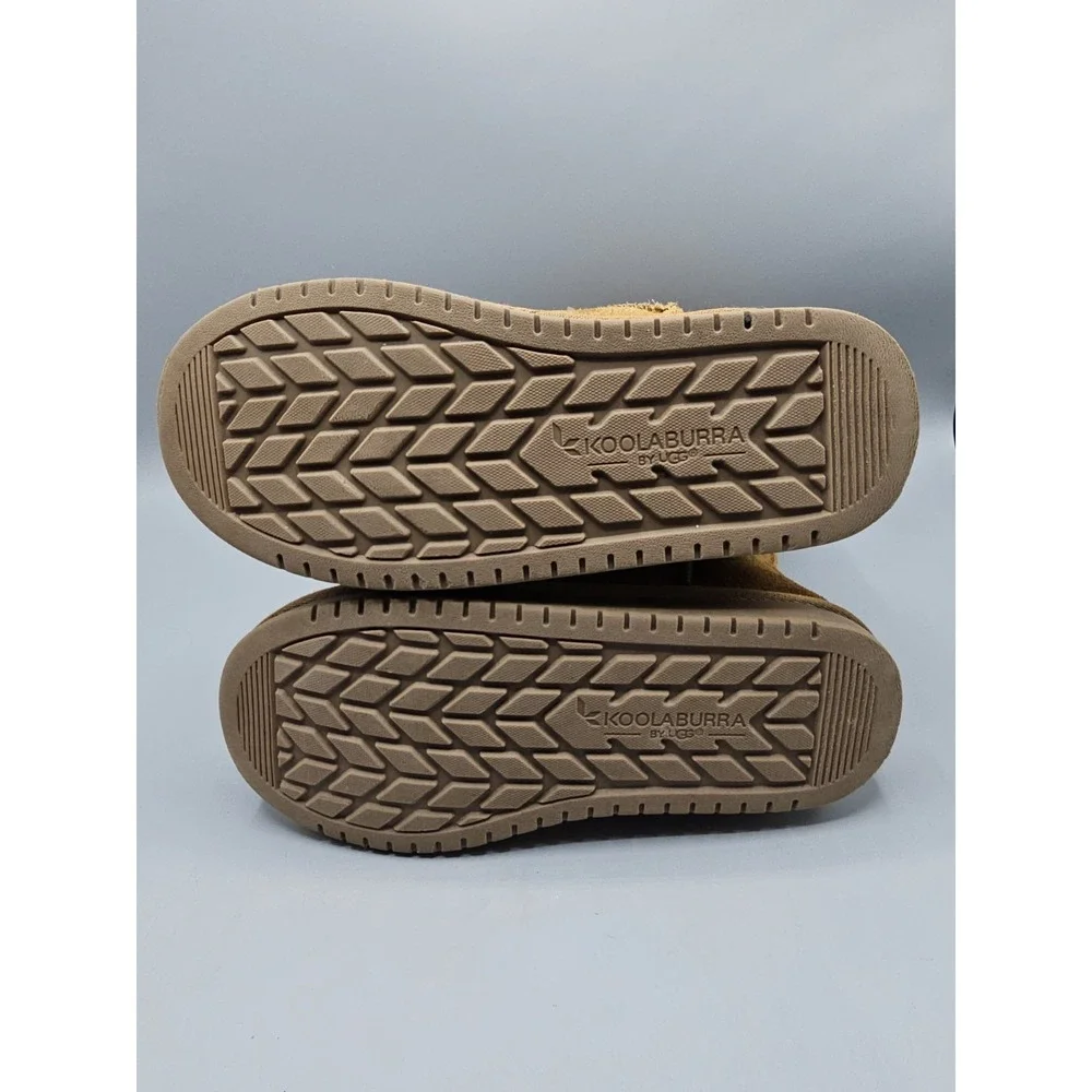 Koolaburra by UGG Victoria Tall Boots‎ Womens US 4 Chestnut Suede Pull On